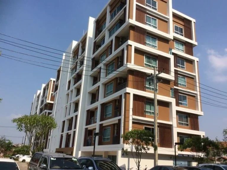 condo กัลปพฤกษ์ 28ตรม ชั้น7 หน้ามหาวิทยาลัยขอนแก่น พร้อมเฟอร์นิเจอร์ เตียงนอน ตู้เย็น ทีวี155ล้าน