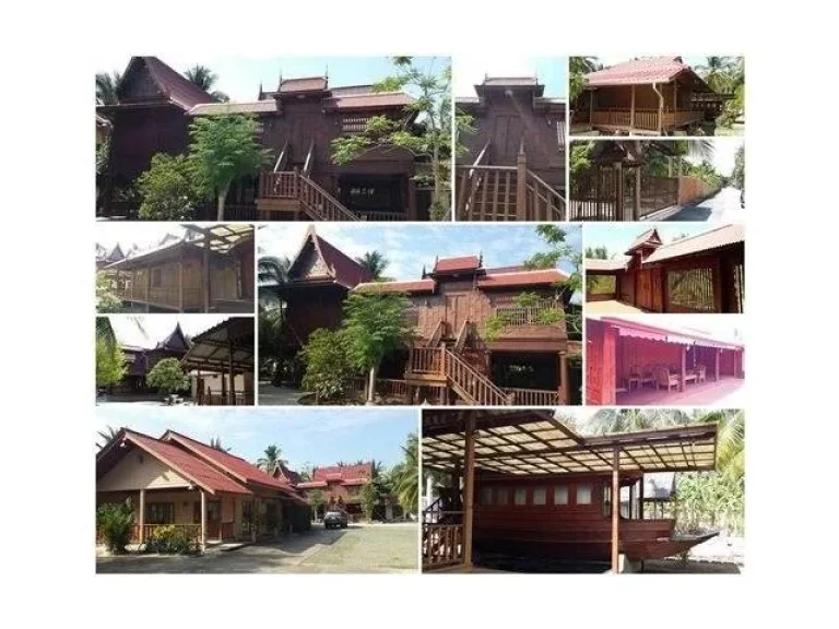 บ้านสวนทรงไทยบางคนทีเนื้อที่ 3 ไร่