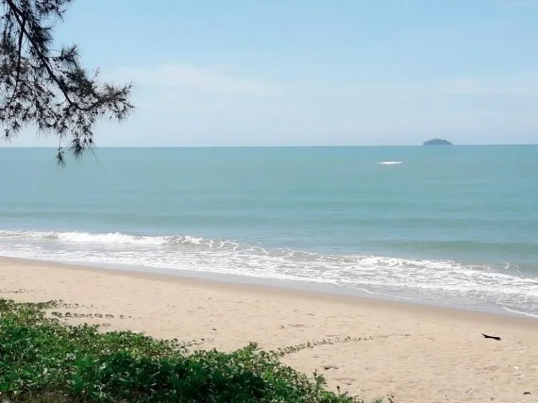 ขายที่ดินติดทะเล หาดแม่พิมพ์ หาดส่วนตัว 75 ไร่ ชายหาดสวยมาก ใกล้โรงแรม 5 ดาว