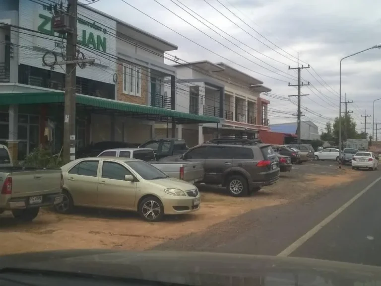 ขายอาคารพาณิชย์สร้างใหม่ อำเภอตระการพืชผล จังหวัดอุบลราชธานี