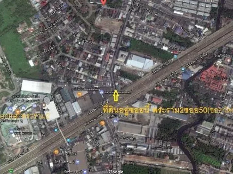 ขายที่ดิน 3ไร่ ซอยวัดกำแพงพระราม2ซอย50ใกล้ห้างดังพระราม2