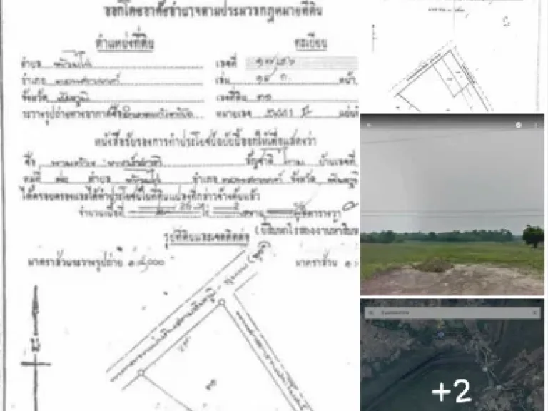 ขายที่ดินถนนเส้น 201 เนื้อที่ 21-2-56 ไร่