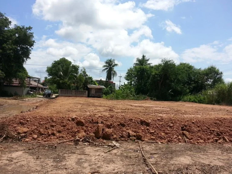 ที่ดินบึงพระเนื้อที่ 191 ตรว ทางเข้าตรงข้ามกับสถานีรถไฟบึงระถมดินสูง 1 เมตร