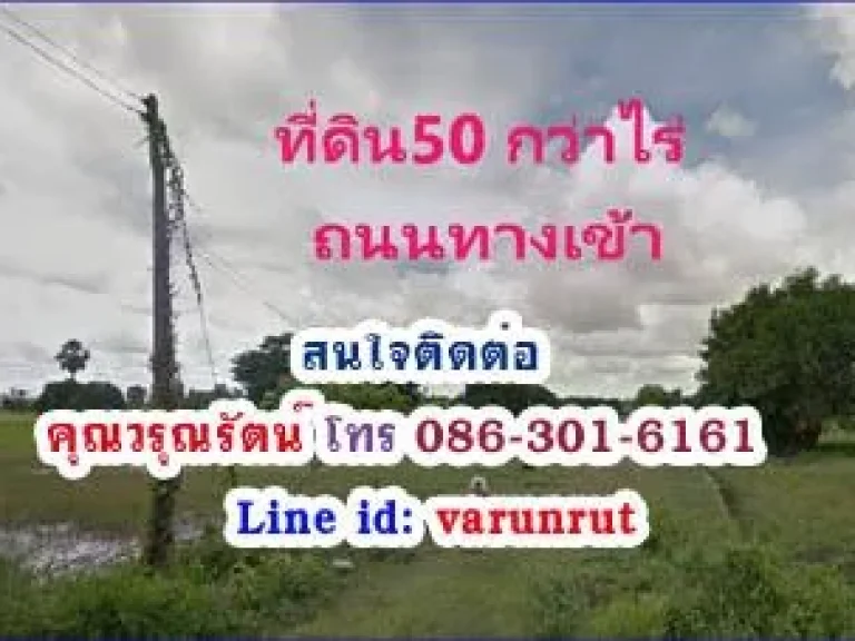 ขายที่ดินแปลงสวย 59 ไร่ อเมือง ศรีสะเกษ หลังขนส่งจังหวัดศรีสะเกษ เหมาะทำบ้านจัดสรร รีสอร์ต ฯลฯ โทร 086-301-6161