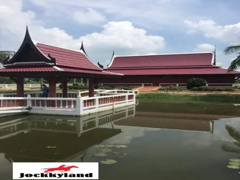 ขายบ้านเรือนไทย พร้อมที่ดิน 7 ไร่ 2 งาน มีสระบัว บรรยากาศร่มรื่น เรียบง่าย