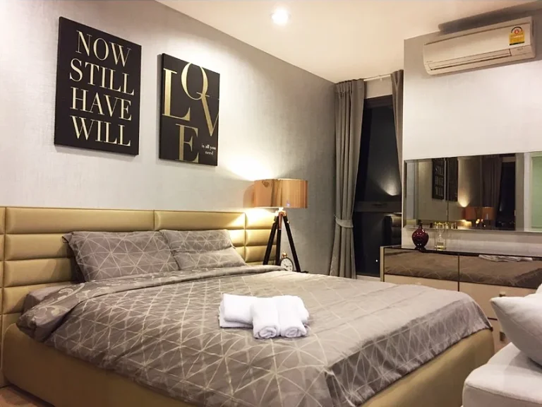 Condo Ideo Q ราชเทวี ใกล้ BTS ราชเทวี และ สยามพารากอน 34 ตรม 1นอน ชั้น14 ทิศตะวันออก เฟอร์ครบ