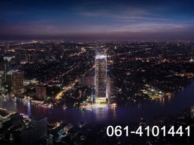 ขายโครงการ Banyan Tree Residence Riverside Bangkok ติดริมแม่น้ำเจ้าพระยา ห่างจากแม่น้ำเพียง 16 เมตรเท่านั้น