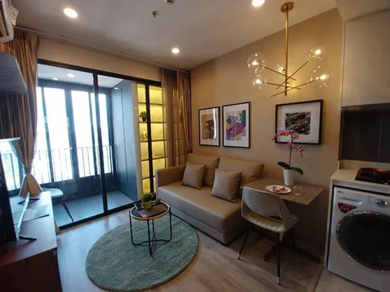 คอนโด Ideo Mobi Asoke ห้องใหม่กิ๊ก แบบ 1 ห้องนอน For Rent A Brand New and Nicely Furnished 1 Bed