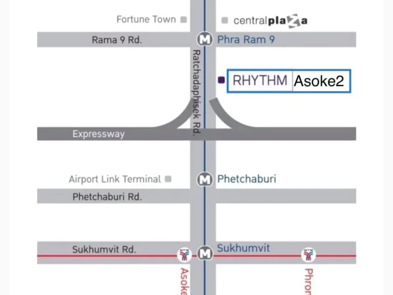 ให้เช่าคอนโด ampquot ริทึ่ม อโศก 2 ampquot Rhythm Asoke2 ห้องใหม่กริป ชั้นสูงวิวสวย ห้องว่างพร้อมเข้าอยู่