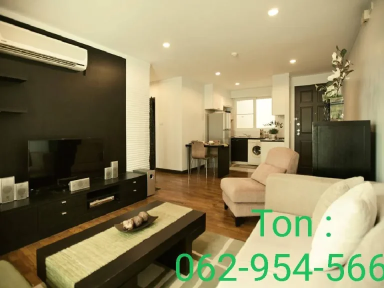 ให้เช่าคอนโดสุขุมวิท 13 บ้านสิริสุขุมวิท13Rent 2 bedroom condominium fully furnished