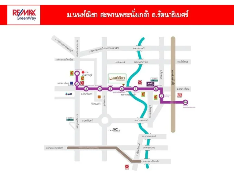 ขายบ้านเดี่ยว นนท์ณิชา สะพานพระนั่งเกล้า 912 ตรว ใกล้รถไฟฟ้า หลังมุม ถนนเมน 105 ล้านบาท