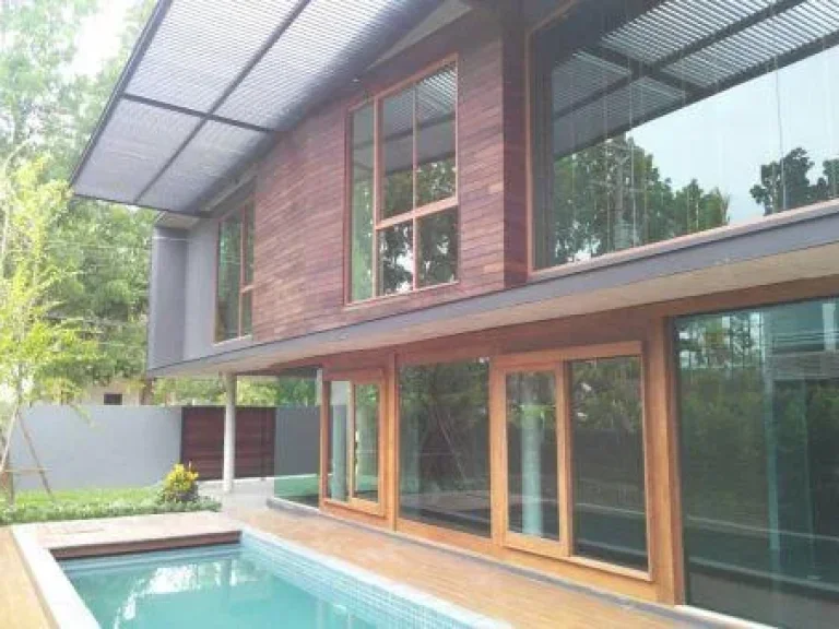 ขายบ้านสวย Pool villa House บรรยากาศร่มรื่น