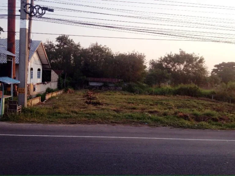 ขายที่ดินทำเลสวยติดถนนใหญ่