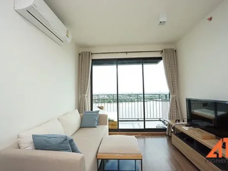 ให้เช่า คอนโด U Delight Residence Riverfront พระราม 3 - 55ตรม 2 ห้องนอน วิวแม่น้ำ พร้อมเฟอร์ครบ