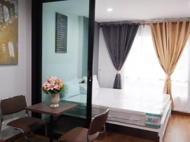 ให้เช่าและขายคอนโด Regent home Sukhumvit 81 ขนาด 28 ตรม ห้องใหม่แกะกล่อง พร้อมอยู่