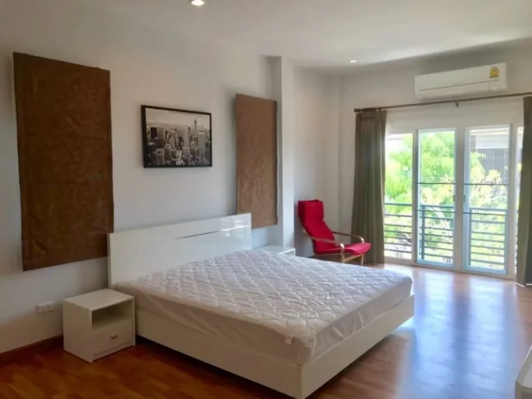 House for rent in a new Sansaran Housing Project Baanwan Hang Dong Road Close to the airport many international school such as Lanna International