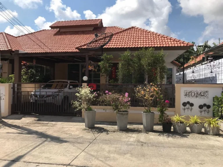 For Sale Single storey house in Mooban Palarom Ban Chang Rayong