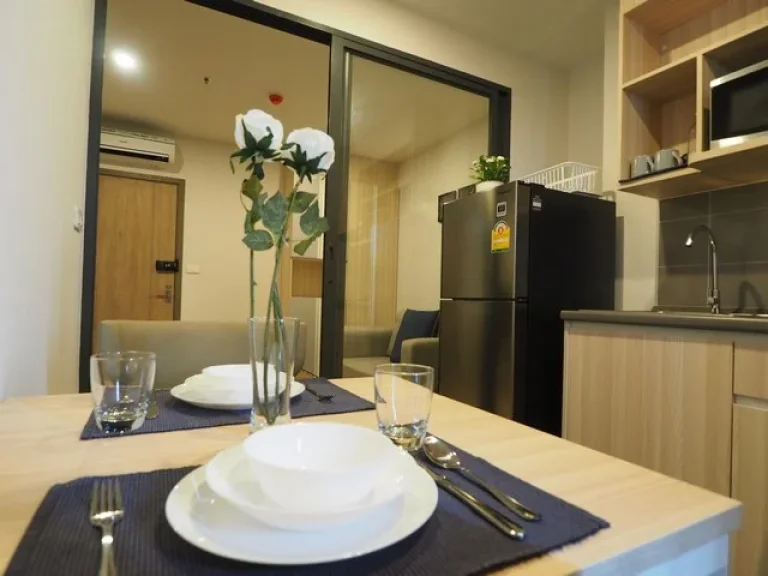 For Rent 1 Bed BTS Bangna ไอดีโอ โอทู Ideo O2 Condo with decoration