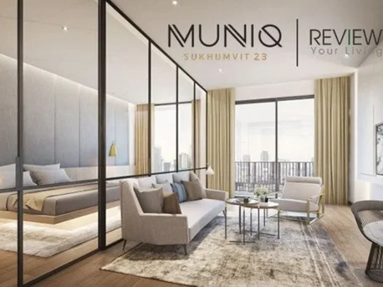 Muniq Sukhumvit 23 on High Floor View Sky Pool very spacial price