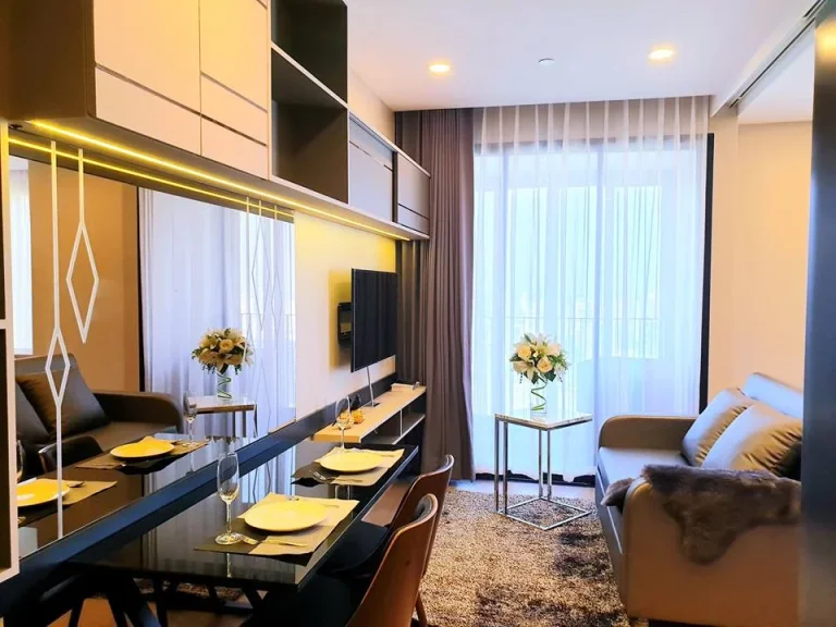 Ashton Chula-Silom แอชตัน จุฬา-สีลม Size 35 Sqm Type 1 Bed 1 Bath Floor 51