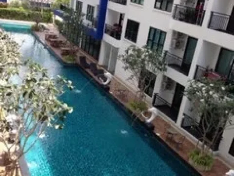 ขายถูก The Blue Residence Pattaya เดอะ บลู เรสซิเด้นท์ หาดจอมเทียน ชั้น 3 พื้นที่ 38 ตรม วิวสระพัทยา