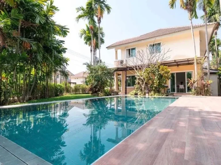 Private pool villa for rent 3 bedrooms 4 bathrooms Chaingmai