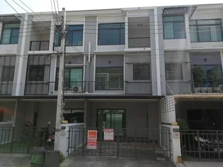 ทาวน์โฮม 3 ชั้น หมู่บ้านเดอะเมโทร-รามคำแหง จาก Property Perfect แขวงสะพาน เขตสะพาน กรุงเทพ