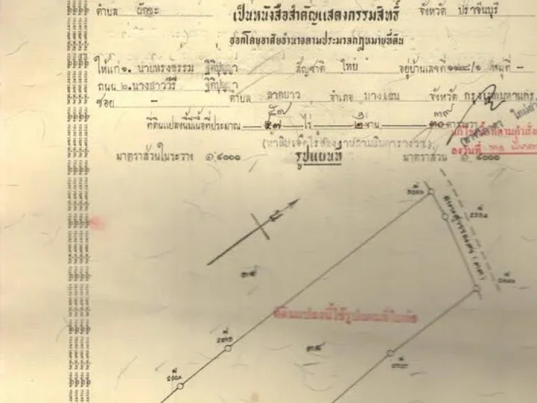 ขายที่ดิน ผักขะ ติดถนนใหญ่ หน้ากว้าง 165 เมตร เจ้าของขายเอง