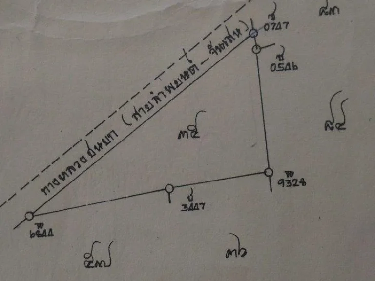 ขายที่นา มีโฉนด ติดถนนลาดยาง