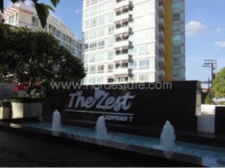 The Zest Condo ซอยลาดพร้าว 7 ชั้น 20 ห้องมุม