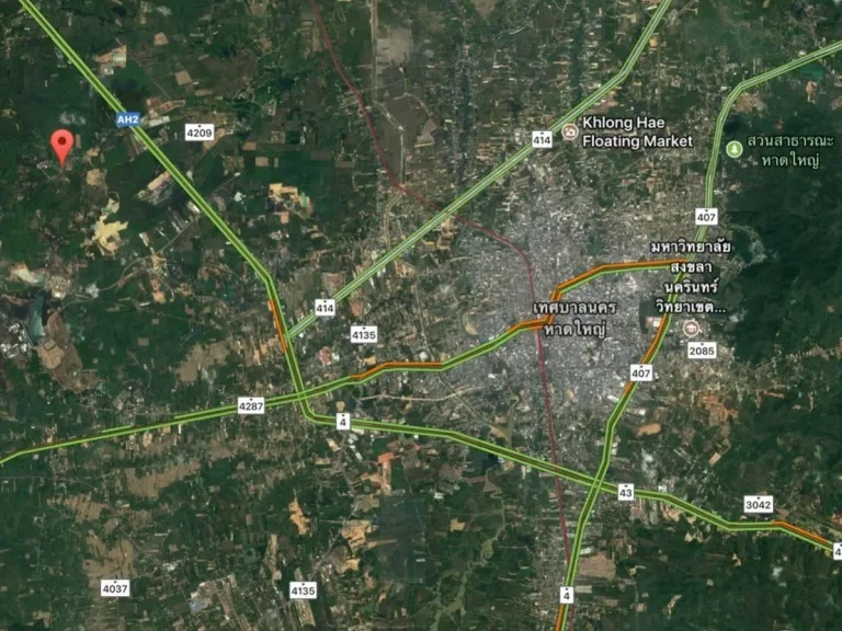 ขายที่ดิน 104 ตรวติดถนนลาดยาง ในชุมชน ตท่าช้าง อบางกล่ำ จสงขลา