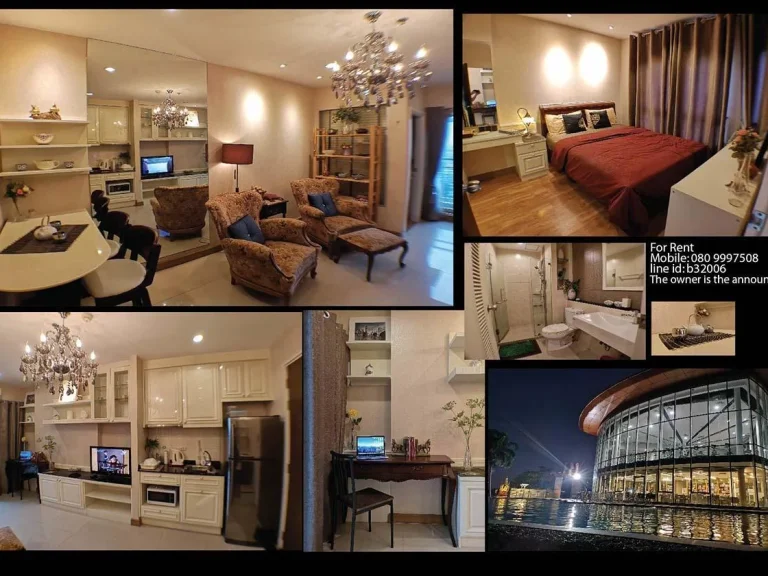 ให้เช่า คอนโดไอวี่ ริเวอร์ ราษฎร์บูรณะ  Ivy River Condo for Rent