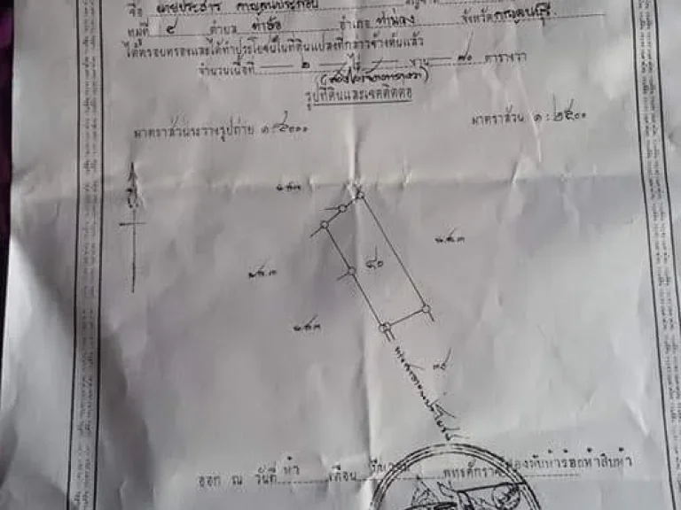 ขายที่ดินเหมายกแปลงด่วน 2 ไร่ 70 ตารางวา 2400000 บาท