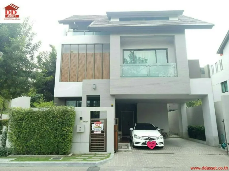 บ้านเดี่ยว 3 ชั้น ห้องมุม Private Nirvana Residence ไพรเวท เนอวานา เรสซิเด้นซ์ เลียบด่วนรามอินทรา-อาจณรงค์