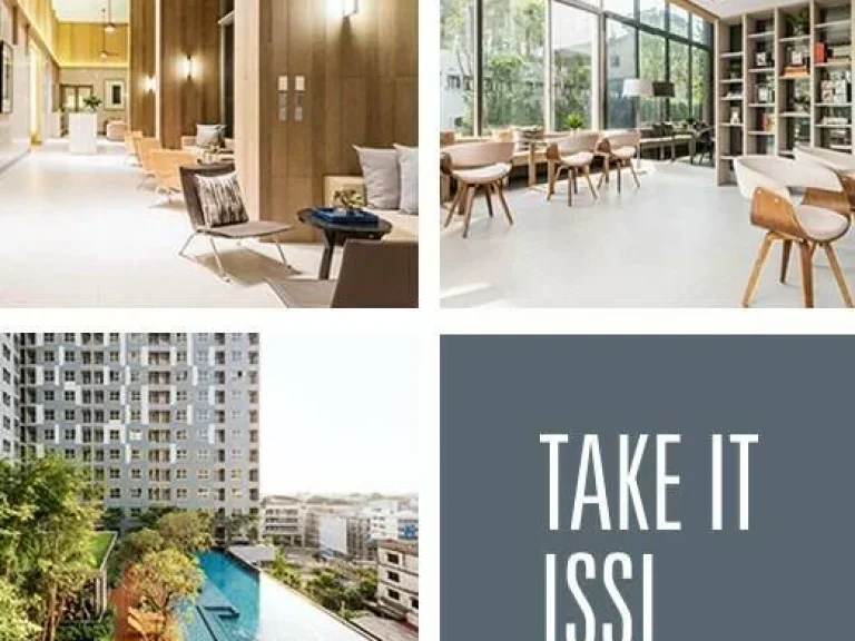 ให้เช่าคอนโด ISSI CONDO Suksawat สุขสวัสดิ์ เขตราษฎร์บูรณะ กรุงเทพมหานคร