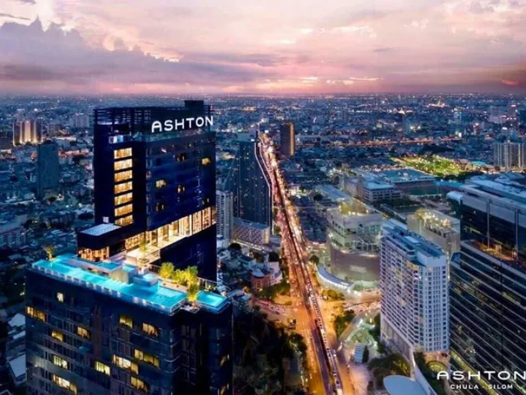 ให้เช่า คอนโด ASHTON CHULA-SILOM ขนาด 32 ตารางเมตร ชั้น 29 รูปแบบ 1 ห้องนอน