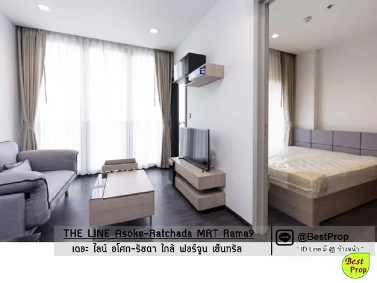 Many unit at THE LINE Asoke-Ratchada for RENT Nice view High floor Cheap price