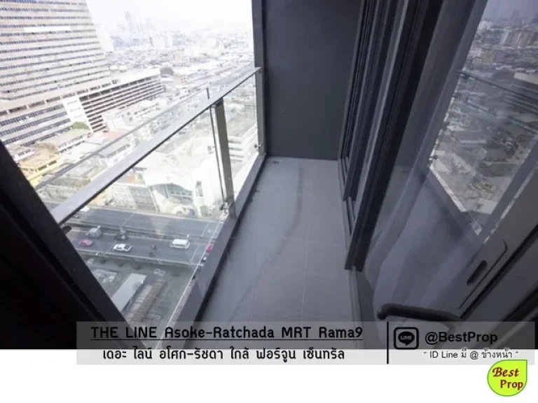 Many unit at THE LINE Asoke-Ratchada for RENT Nice view High floor Cheap price