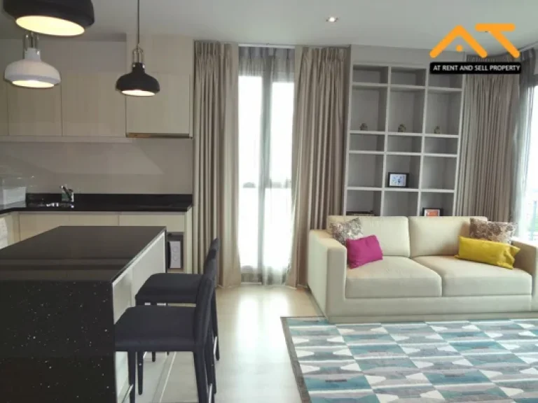 Bedrooms For Rent - Rhythm Sathorn Narathiwas 61Sqm Fully furnished Nice view