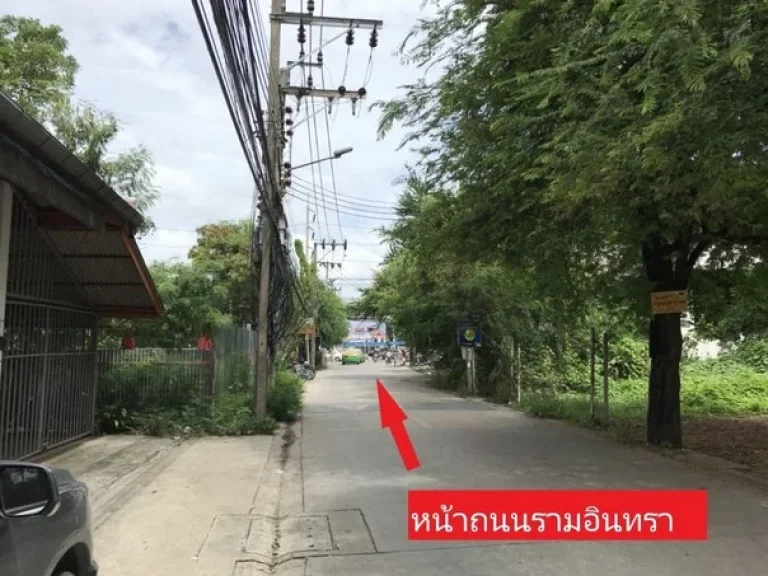 ขายให้เช่า ที่ดินสวย 200 ตรว ซรามอินทรา 127 เข้าซอย 120 มที่อยู่ซ้ายมือ