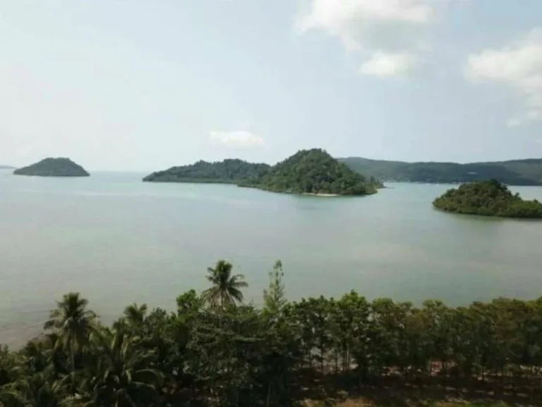 KOH CHANG PARADISE AT AN INCREDIBLE PRICE ขายที่ดินเปล่าติดทะเลราคาถูกบนเกาะช้าง จังหวัดตราด เอกสารสิทธิ์โฉนด