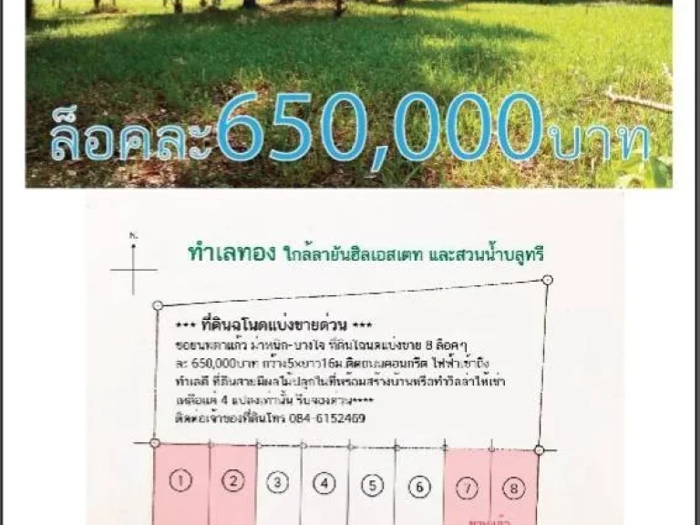 ฉโนดแบ่งขาย650000