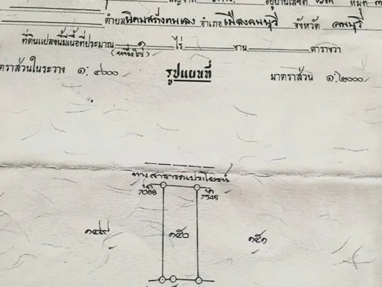 ขายที่ดิน 2 ไร่ ตนิคมสร้างตนเอง อเมือง จลพบุรี พร้อมโอน