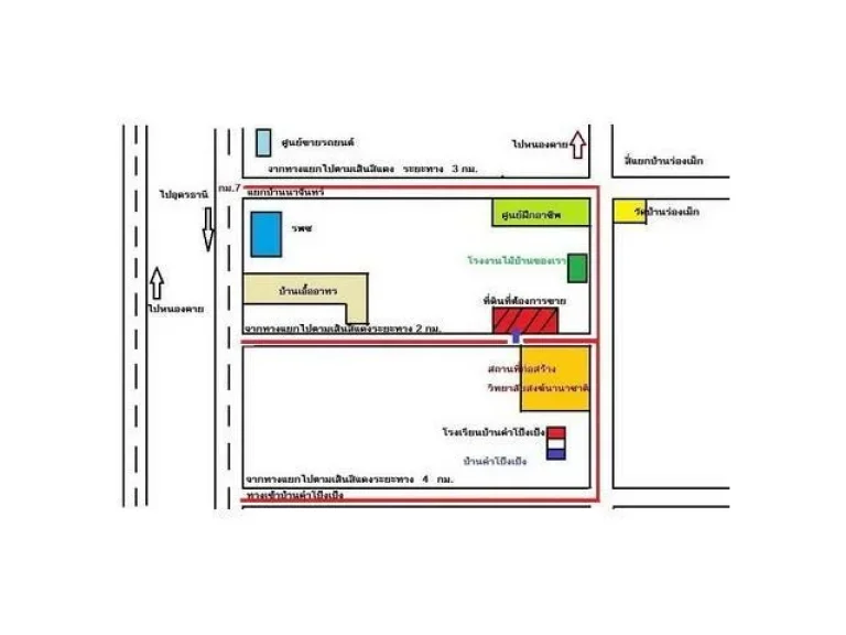 ขายที่ดิน 32 ไร่ ยกแปลง ใกล้มหาวิทยาลัยขอนแก่น วิทยาเขตหนองคาย