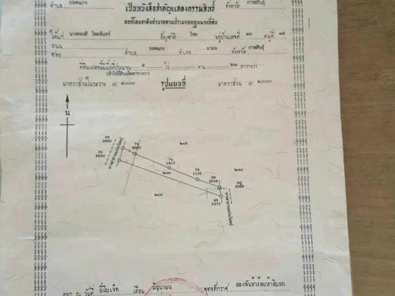 ขายที่ดินเยื้องๆเข้าซอยตรงกันข้ามปั้ม ปตทใหม่อสมเด็จ