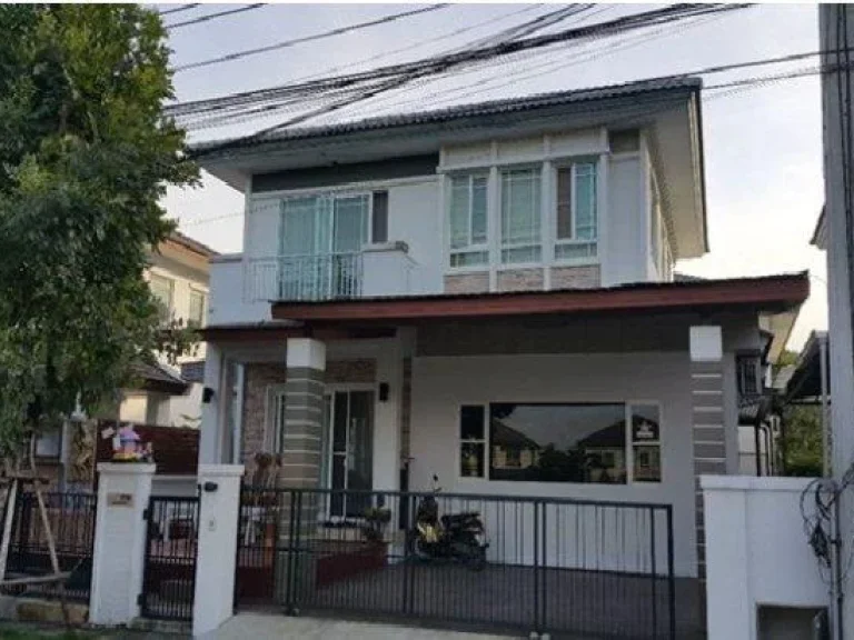 ให้เช่าบ้านเดี่ยว หมู่บ้านมัณฑนา พระราม 9  ศรีนครินทร์ Manthana Rama 9  Srinakarin For Rent บ้านสวย เฟอร์ครบ ทำเลดี