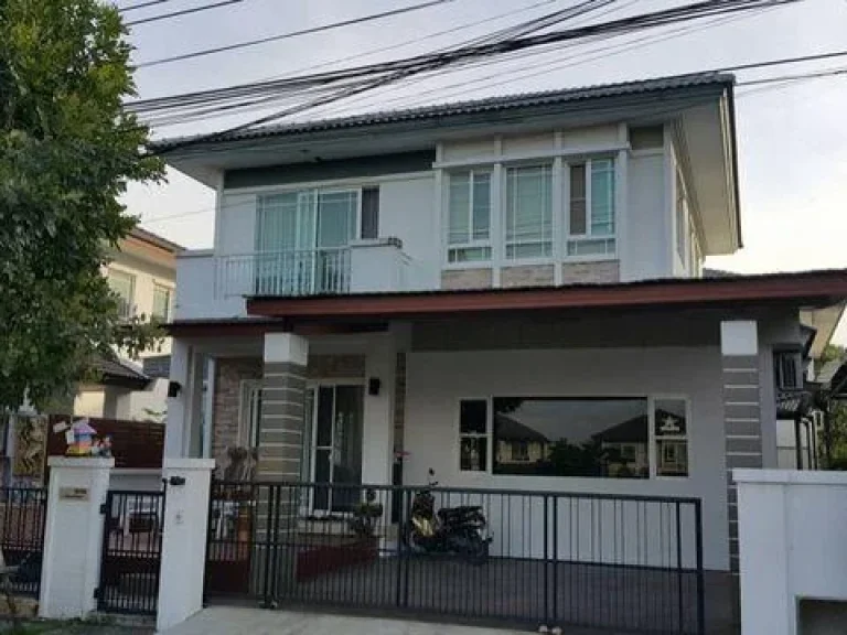 KO056 ให้เช่าบ้านเดี่ยว 2 ชั้น 52 ตรว 2 ห้องนอน มัณฑนา พระราม 9ศรีนครินทร์