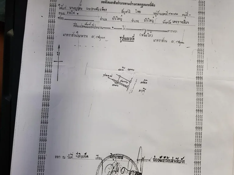 บัวใหญ่ ขายที่ดิน 2ไร่เขตเทศบาล บัวใหญ่ ซอยโรงฆ่าสัตว์