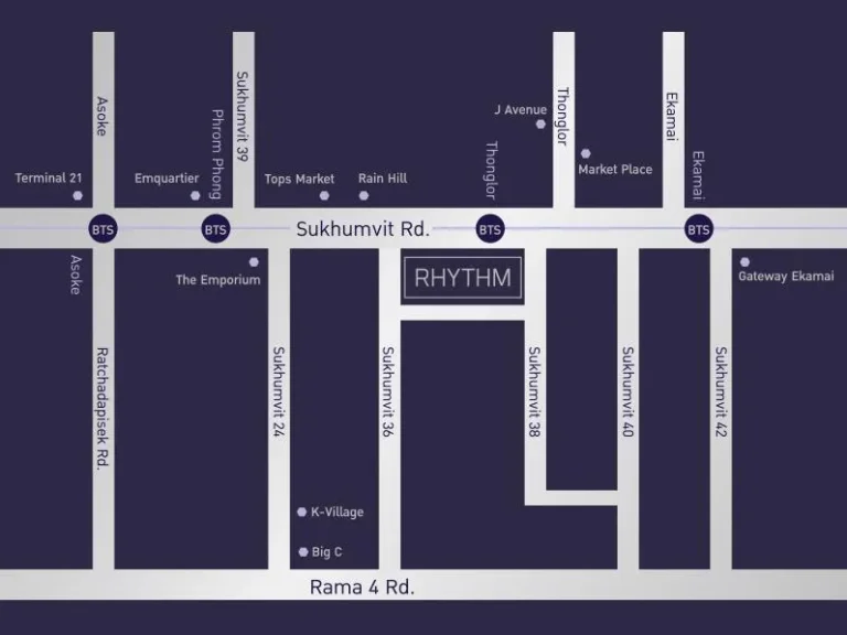 ขาย Rhythm Sukhumvit36-38 สตูดิโอ 1 ห้องน้ำ 24 ตรม