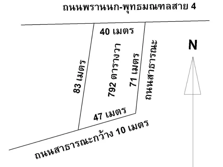 ขายที่ดินติดถนนสายพระเทพฯตัดใหม่ ระหว่างกาญจนาภิเษก-สาย1ถมแล้ว 1-3-92 ไร่ ตรวละ 100000 บาท หน้ากว้าง 40 mทำเลดี พื้นที่สวย เหมาะทำออฟฟิต